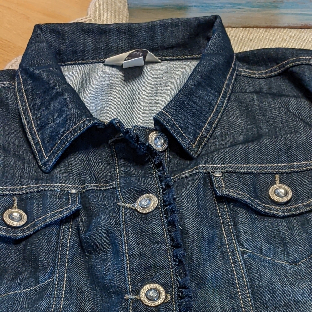 CJ Banks Denim Jacket Size 1X